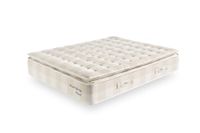 Moonia Grand Spring Hotel Hybride matras met pocketvering, visco-elastische matras, 5 sterren, hoog ademend vermogen, ergonomische ondersteuning met meerdere zones, 140 x 190 cm