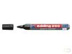 Edding Viltstift 250 whiteboard rond zwart 1.5-3mm