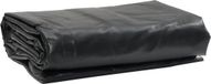 vidaXL Zeil Zwart Canvas met PVC-coating 1,5 x 2 m