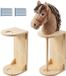 Relaxdays Houder voor stokpaard - set van 2 - wand