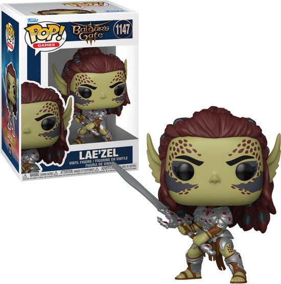 Funko Pop! Games: Baldur's Gate 3 - Lae'zel