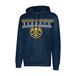 UNK NBA Heren Fleece Hoodie Pullover Sweatshirt Poly Midtown, Team Kleur