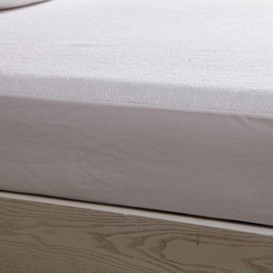 Dreamtime Waterdichte Matrasbeschermer/molton Waterbed 200x220 - Wit