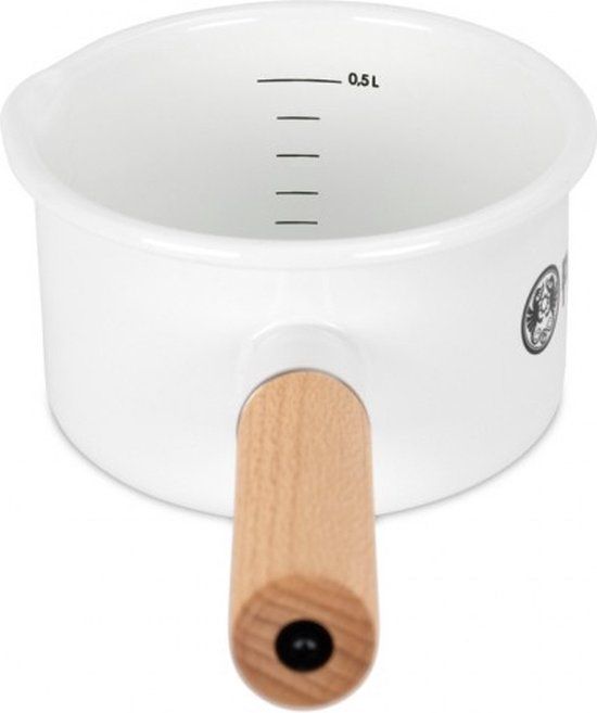 Petromax Emaille Steelpan Wit 0,5 Liter