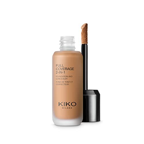 KIKO Milano Full Coverage 2 In 1 Foundation & Concealer Wb105 | 2 In 1 Foundation En Concealer, Hoge Dekking