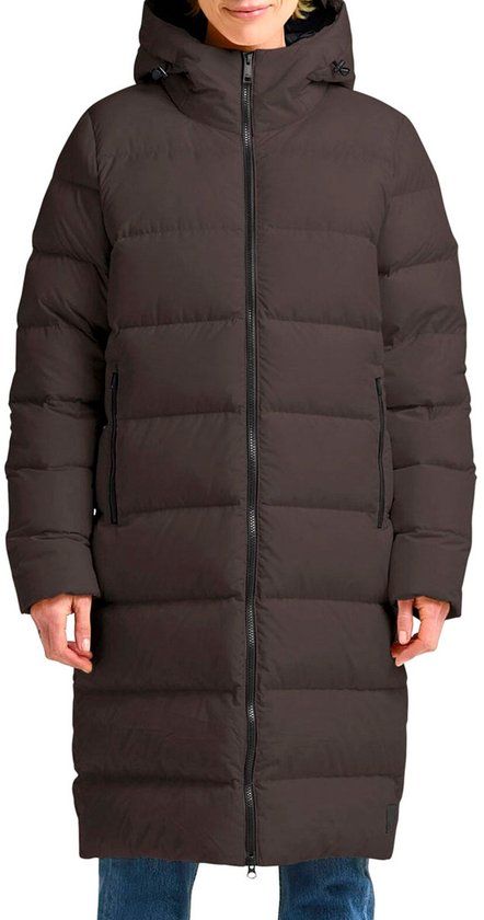 Jack Wolfskin Frozen Palace Winterjas Dames - Maat XL - Donkerbruin - Maat XL