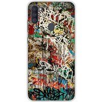 Samsung Galaxy A11 Graffiti 1 Bedrukt siliconen hoesje