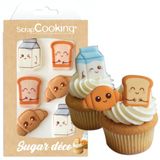 ScrapCooking Suiker Petit Déj Kawai – decoratie voor levensmiddelen – 7058