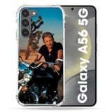 Cokitec Samsung Galaxy A56 5G Muziek Johnny Hallyday Moto Versterkte hoes