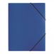 Pagna PP 12 Presentatiemap A4 Polypropyleen Blauw Liggend Drukknoop
