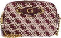 GUESS Izzy Camera Bag Merlot Logo Crossbodytas Vrouwen