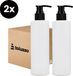 Bolusso - 2x Massage Olie Dispenser - 250ml