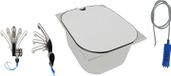 Ad Ideen Wasbak/Spoelbak 325x265x150 + kraan + pomp + afdekking, geschikt voor campers T4/5
