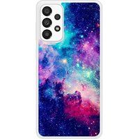 Samsung Galaxy A33 Verstevigd hoesje met sublimatie bedrukking, compatibel met Samsung Galaxy A33 Galaxie bleue