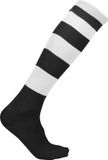 PROACT® Chaussettes de sport rayées PA021 - Black / White - 43/46 EU
