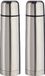 Arte r 2x stuks RVS thermosflessen/isoleerflessen 500 ml