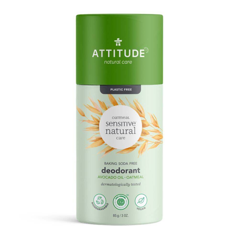 Attitude - Super Leaves Deodorant Sensitive - Avocado Oil Avocado Oil