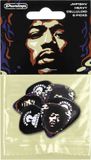 Dunlop Jim Dunlop Jimi Hendrix Star - Plectrums - Heavy - Player's Pack 6 Stuks