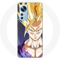 Maniacase Etui voor Xiaomi Mi 12 / 12X Dragon Ball Manga Anime Sangoku Boos gezicht
