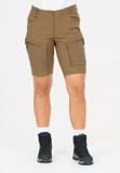 WHISTLER Outdoorshorts Kodiak Dames Maat 40 Geel-Bruin