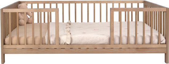 Colorfull Home Collection Colorfull Home Liam V2 - Peuterbed - 70x140 Cm - Pure Walnut Wash