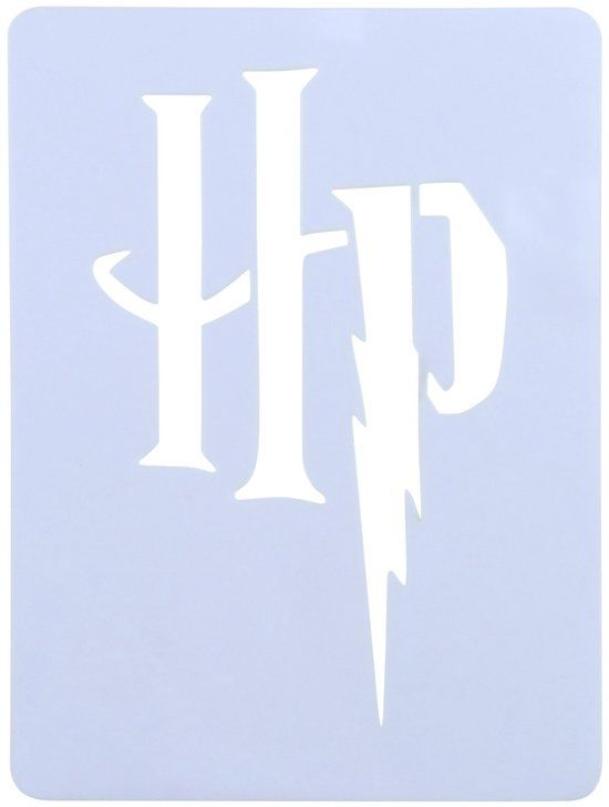PME Harry Potter Stencil - Harry Potter HP Logo