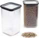 Boîtes à provisions avec couvercle Boîtes à provisions 2380 ml Cuisines Boîtes en plastique Boîtes de rangement pour farine, sucre, graines