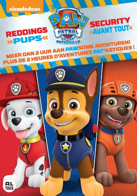 - Paw Patrol Volume 15: Reddings Pups dvd