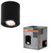 Osram Spot Encastré Rond plafonnier, noir, GU10