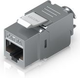 Ubiquiti UniFi Cat.6a keystone module, Metallic, 12 stuks