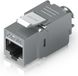 Ubiquiti UniFi Cat.6a keystone module, Metallic, 12 stuks