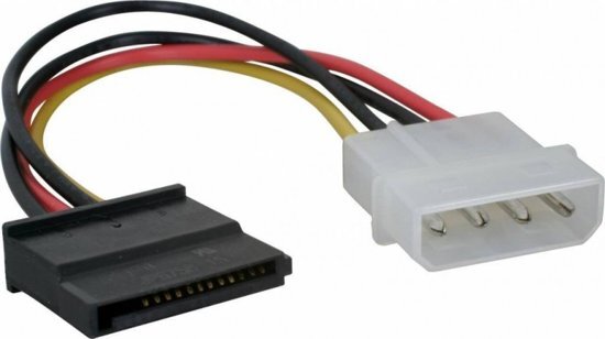 NedRo Molex naar 1x SATA Power Kabel