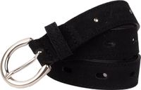 Legend Dames - Leren Riem - Blauw - 75 cm