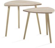 Vicco Twino Salontafel – 48 x 45 cm Set van 2 Sonoma