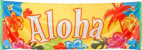 Boland - Polyester banner 'Aloha'