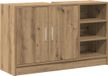 vidaXL Badkamerkast Artisan Eiken 90 x 29 x 55 cm
