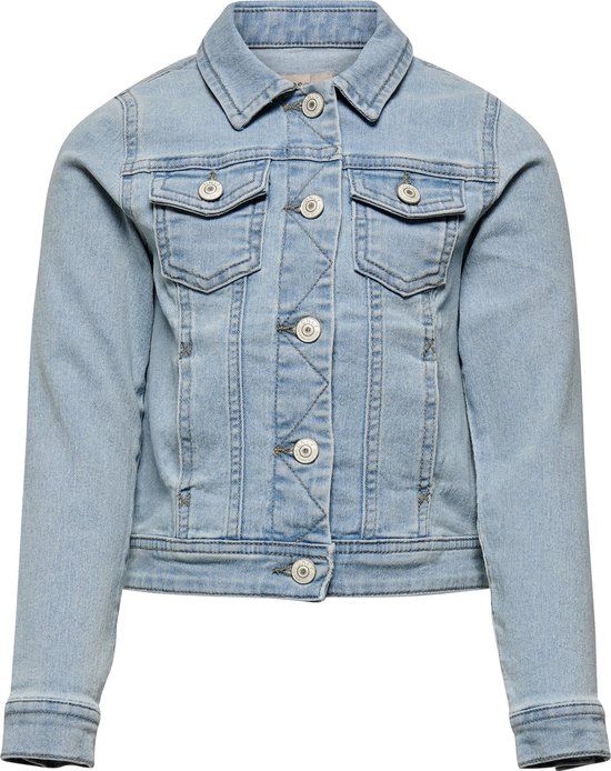 KIDS ONLY KONSARA LIGHT BLUE DENIM JACKET NOOS - Girls' Jacket - Size 128