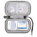 Aproca Harde reisopbergtas, voor EMAY draagbare ECG-monitor draadloze ECG-monitorapparaten