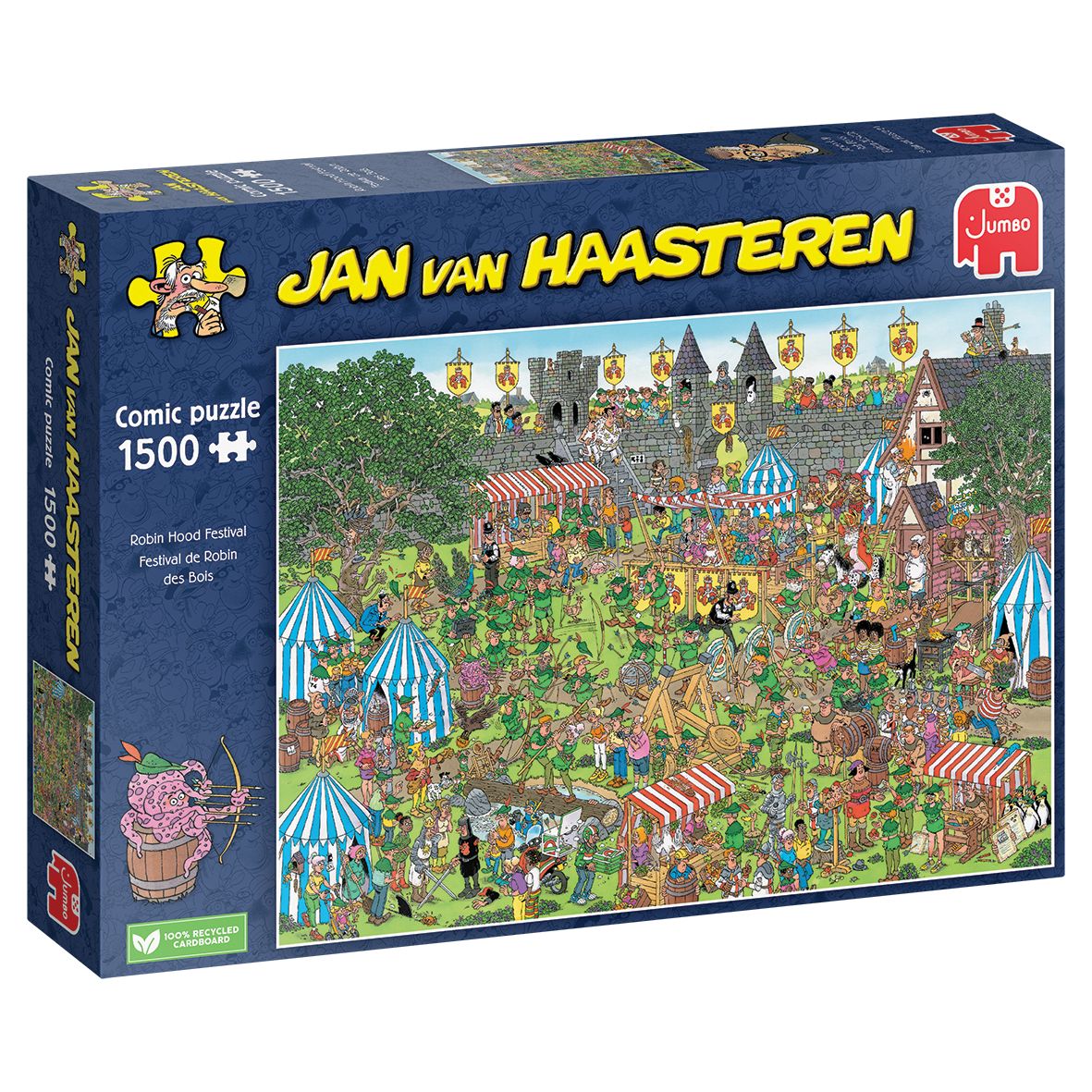 Jumbo Jan van Haasteren Robin Hood Festival 1500 Piece Jigsaw Puzzle