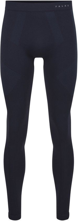 FALKE Warm Long Tights sneldrogend functioneel lang functioneel ondergoed heren zwart - maat XL