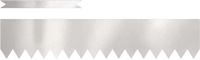vidaXL Bordure de pelouse 20 pièces 100 x 0,05 x 20 cm Acier inoxydable Argent
