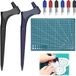 Ensemble de 9 outils de découpe artisanale sans marque