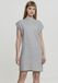 Urban Classics Turtleneck Extended Shoulder Jurk Kort Grijs M