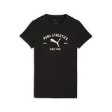 Puma Dames Class Graphic Tee Lange Mouw Katoen Zwart S