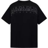 NAPAPIJRI Shirt 'S-YOURTE' aardetinten / zwart