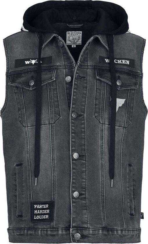 Wacken Open Air Wacken Heren Bodywarmer - grijs - L