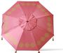 BIGBUY Garden Parasol Ø 200 cm Franjes Oxford Stoffen