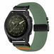 By Qubix - Nylon bandje met parachute sluiting - Groen - Geschikt voor Garmin Fenix 9 / 9 pro - 47mm