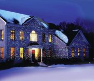 Bekend van TV Kerst licht projector - Star Shower Motion