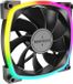 Montech RX120 PWW ARGB Black - Ventilatorhuis - 120 mm - 800 - 1600 omw/min. - 27 dBA - PMW - ARGB - 4-pins